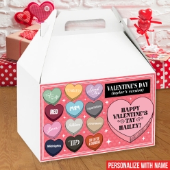 PERSONALIZED Large Taylor Swift Valentines Gable Box