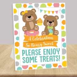 Teddy Bear Food Station 14