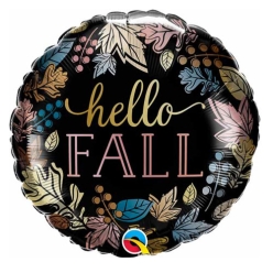 Hello Fall Foil Balloon