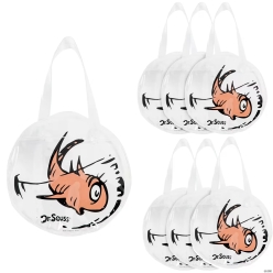 The Cat in the Hat Fish Vinyl Tote Bags-6Pk