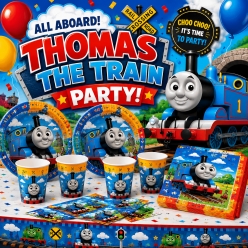 Thomas the Train Birthday Party Supplies