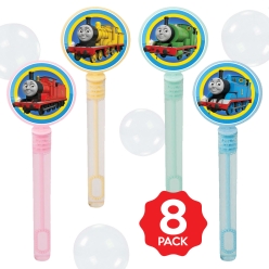 Thomas the Train Bubble Bottles w/Wands - 8 PACK