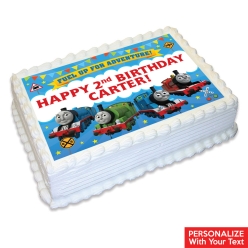 Thomas the Train Personalized Edible Icing