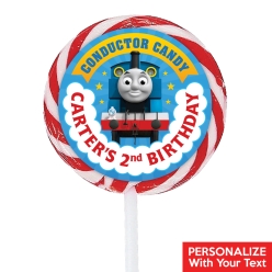 Thomas PERSONALIZED Lollipops - 12 Pk