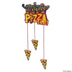 Teenage Mutant Ninja Turtles Pizza Time Craft Kit-12Pk