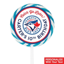 Toronto Blue Jays PERSONALIZED Lollipops - 12 Pk