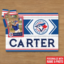 70% OFF: Personalized 30pc Blue Jays Puzzle Name & Photo