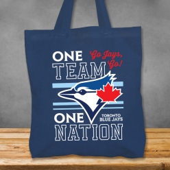 Toronto Blue Jays One Team BIG Blue Tote Bag