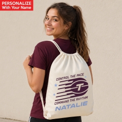 Toronto Tempo Personalized Drawstring Backpack