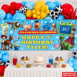 Toy Story PERSONALIZED Giant Vinyl Keepsake Banner