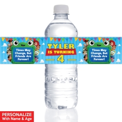 Toy Story 5 PERSONALIZED VINYL Bottle Labels - 10 PK