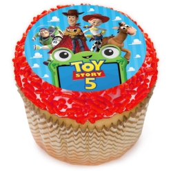 Toy Story 5 Cupcake Icing Toppers 12pk
