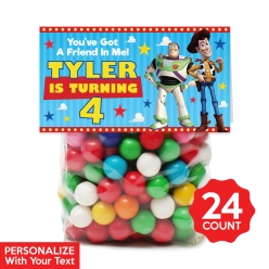 Toy Story Personalized Treat Bags & Tags - 24pk