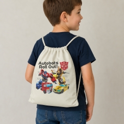 Transformers Roll Out Drawstring Backpack