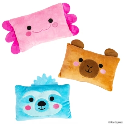 Trendy Animal Plush Rectangle Characters-12Pk