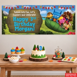 Tumble Leaf PERSONALIZED Giant Vinyl Keepsake Banner