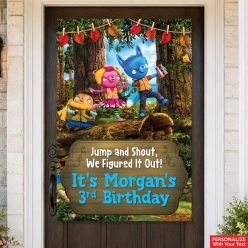 Tumble Leaf PERSONALIZED Giant Vinyl Keepsake Door Sign