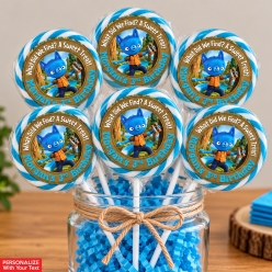 Tumble Leaf PERSONALIZED Lollipops - 12 Pk