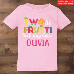 55% OFF: TWO-tti Fruitti Cutie Personalized Pink T-shirt