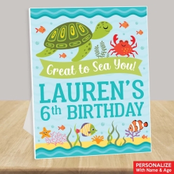 50% OFF: Under the Sea Personalized Birthday 14
