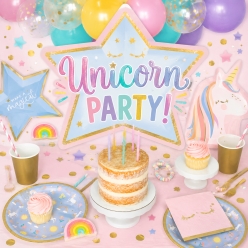 Unicorn Birthday Party Supplies