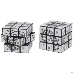 Once Upon a Snowfall Christmas CYO Puzzle Cubes-10Pk