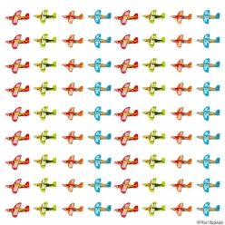 Rainforest VBS Animal Foam Gliders - 72Pk