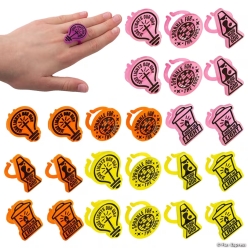 Jesus Is the Light Glow Rings - 24Pk