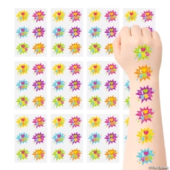 Bright Colour I Love VBS Temporary Tattoos-72Pk