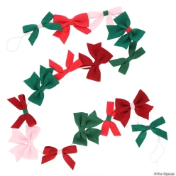 Christmas Bow DIY Garland Kit