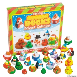 Christmas Rubber Ducks Advent Calendar Set