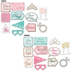 Wedding Shower Fun Photo Signs - 12pk