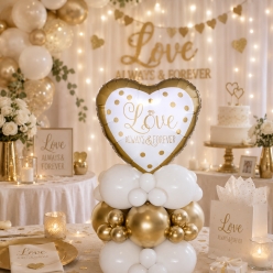 Love Always Airfill Mini Balloon Column -35pc