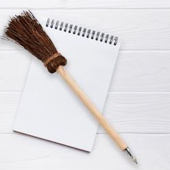 Deluxe Wood Broom Pen