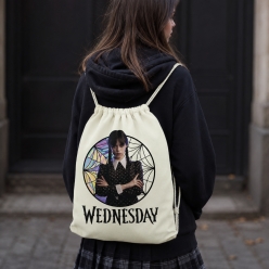 Wednesday Drawstring Backpack