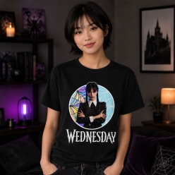 Wednesday Black T-shirt- Choose Size