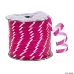 Red & White Stripe 65 Ft. Curling Ribbon