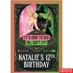Wicked PERSONALIZED Giant Vinyl Keepsake Door Sign