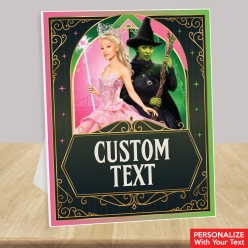 50% OFF: Wicked Foam Board 36cm Custom Text Easel Sign