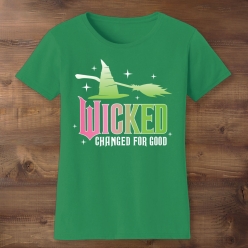 Wicked Changed for the Good Elphaba Green T-shirt