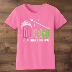 Wicked Changed for the Good Glinda Pink T-shirt