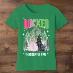 Wicked Changed For Good Green T-shirt