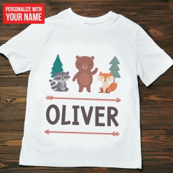 55% OFF: Wilderness Name Personalized T-shirt- Choose A Size