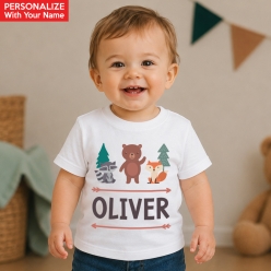 Wilderness Name Personalized T-shirt- Choose A Size