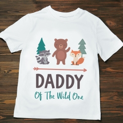 Wilderness Daddy of the Wild One T-shirt- Choose A Size
