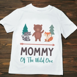 Wilderness Mommy of the Wild One T-shirt- Choose A Size