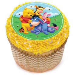 Pooh & Friends Cupcake Icing Toppers 12pk