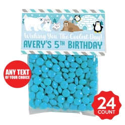 30% OFF: Winter Animals Personalizable Treat Bags & Tags 24pk