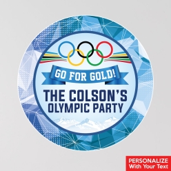 Winter Olympics Personalized Vinyl 12