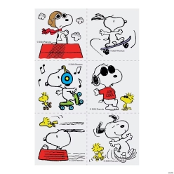 Snoopy & Woodstock Temporary Tattoos-72Pk